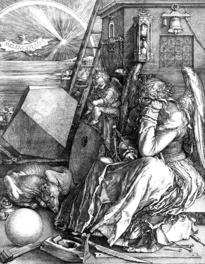 Melancholia, 1514 da Albrecht Dürer